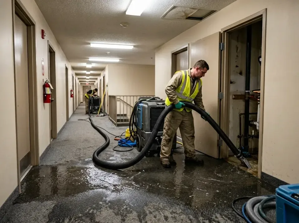 multi-unit-apartment-hallway-f-005 — frequently asked questions, Emergency Burst Pipe Water Extraction & Removal in Longboat…